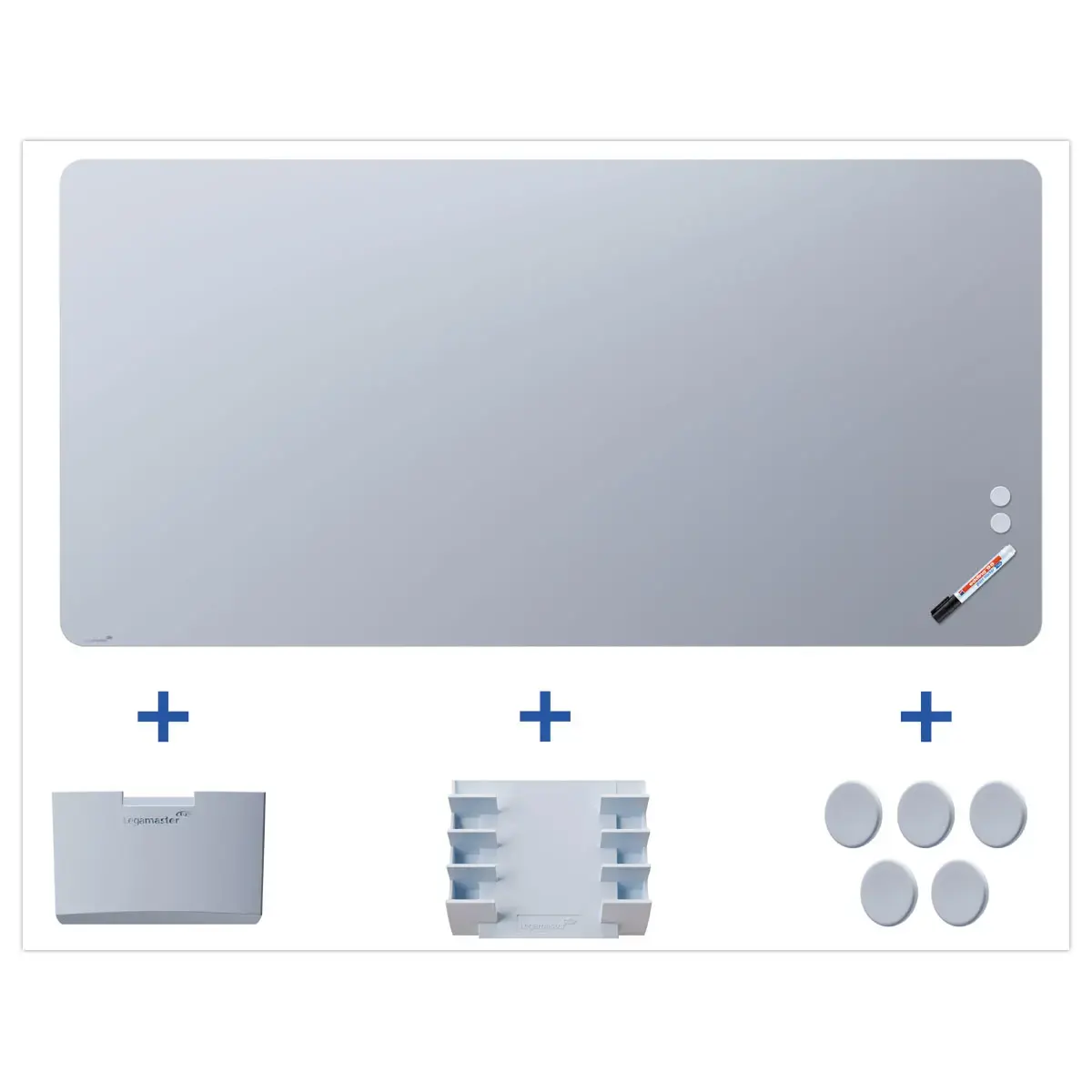 Tableau en Verre Mat Magnétique 100x200cm + Kit - LEGAMASTER