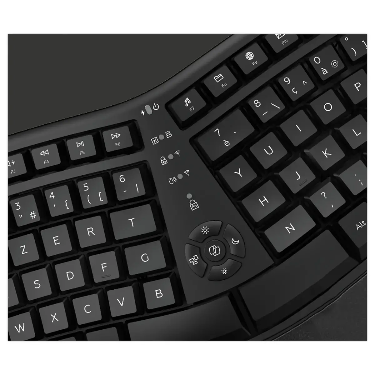 Clavier + Souris Sans Fil Ergonomique Multiconnexion C30W - MOBILITY LAB