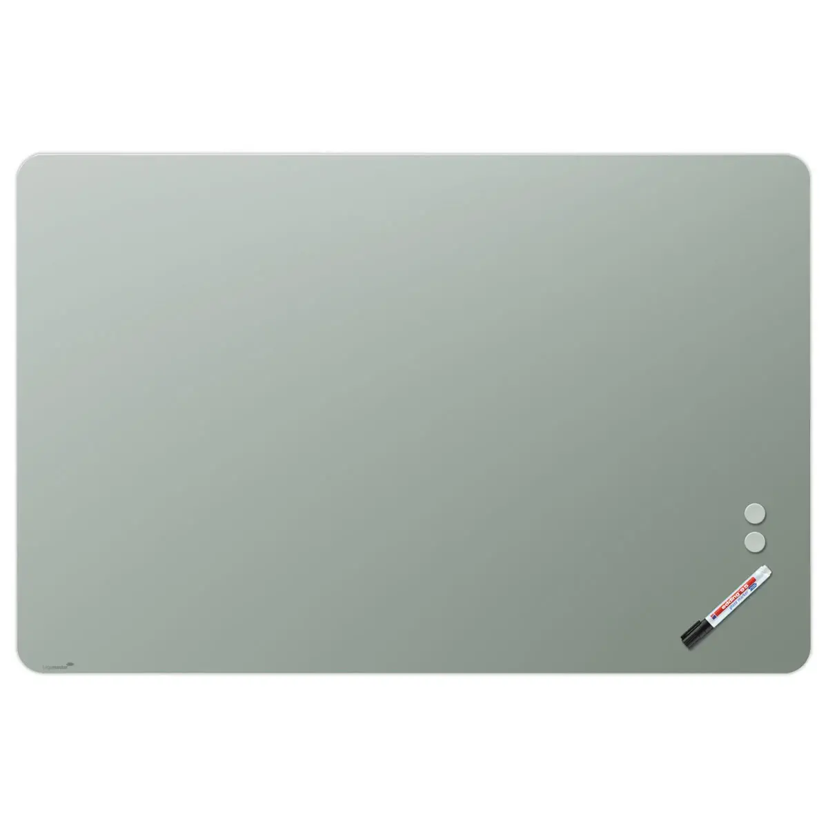 Tableau en Verre Mat Magn&eacute;tique 100x150cm + Kit - LEGAMASTER 