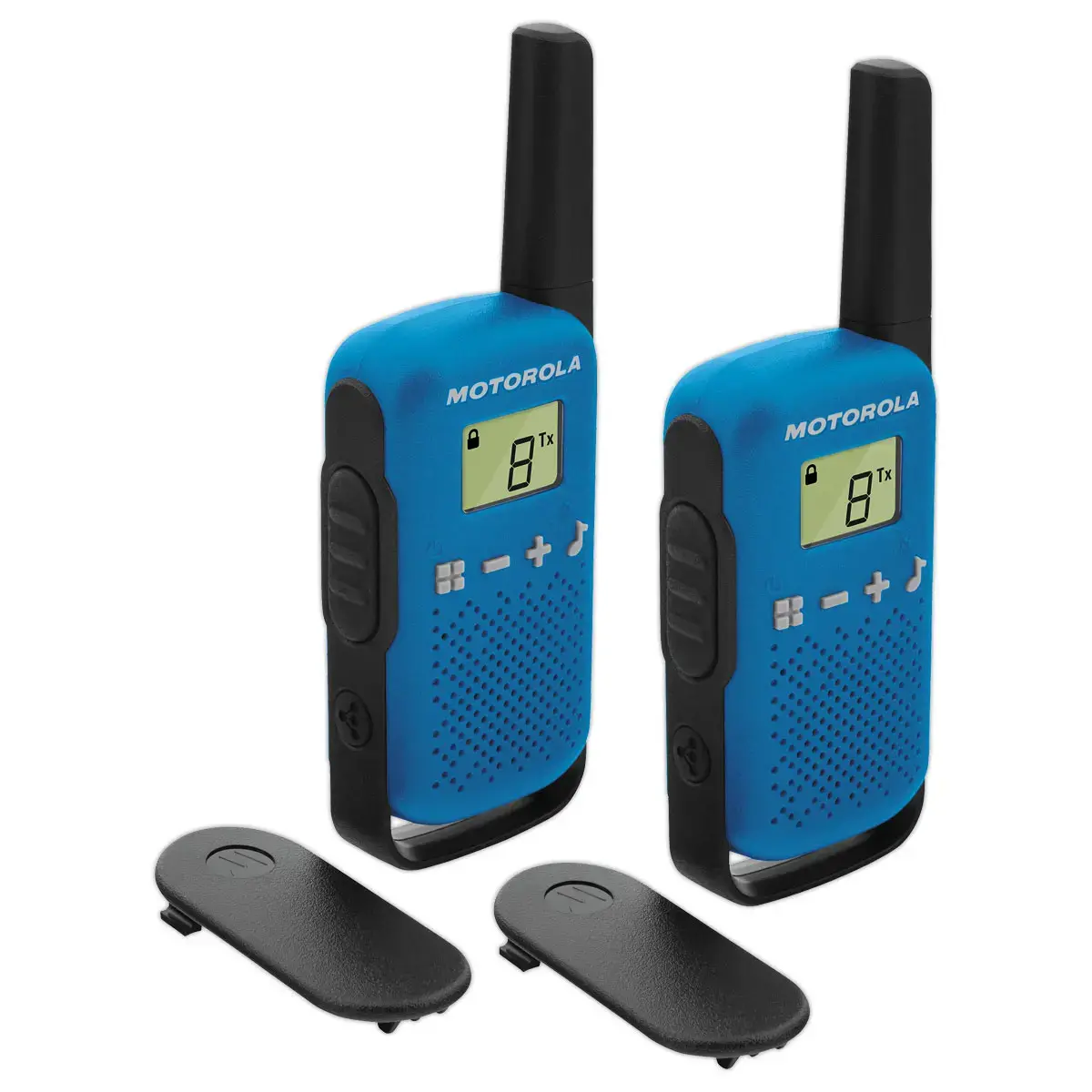 2 Talki-Walki - Simple d'utilisation - Bleu - MOTOROLA
