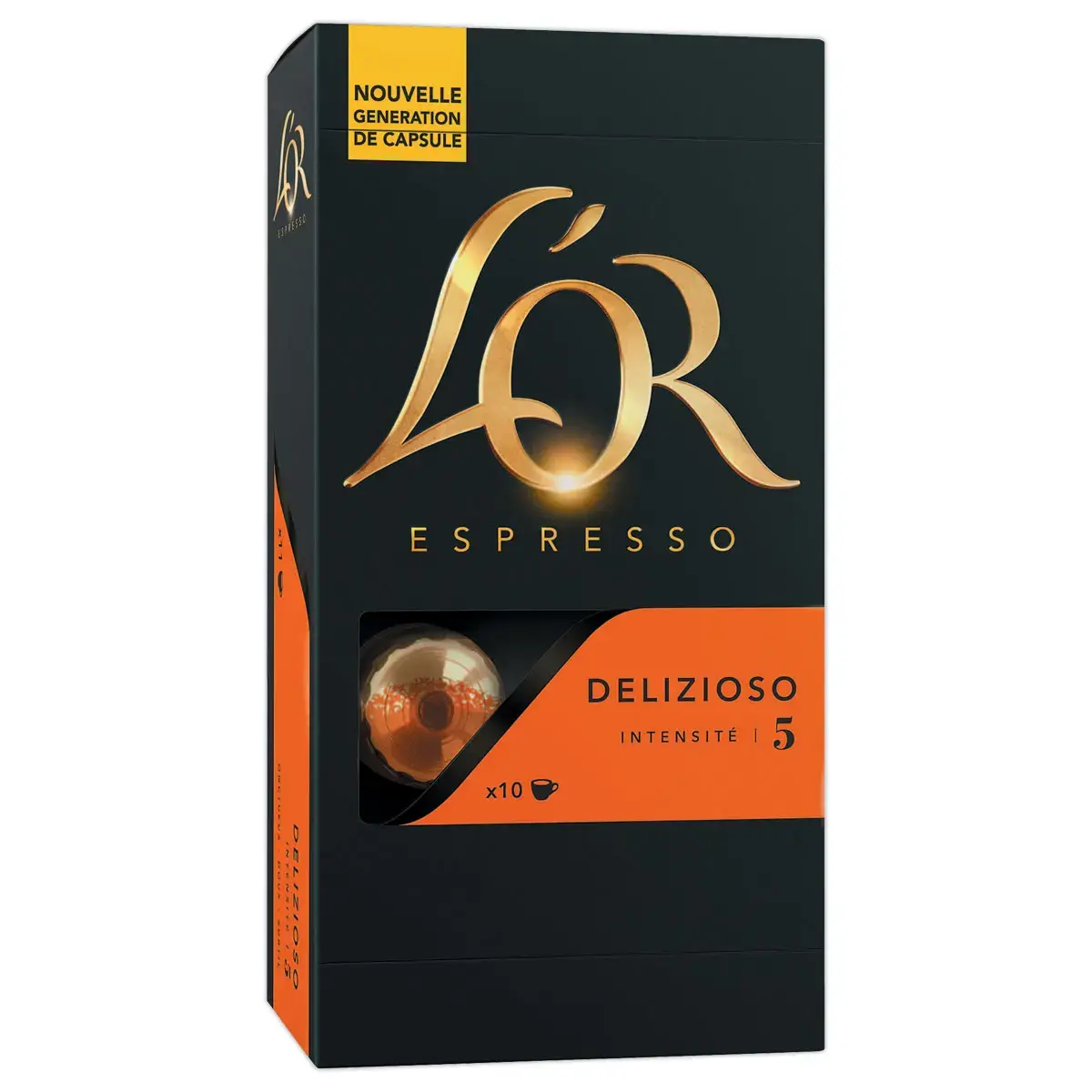10 Capsules de café - Arôme Delizioso - L'OR ESPRESSO