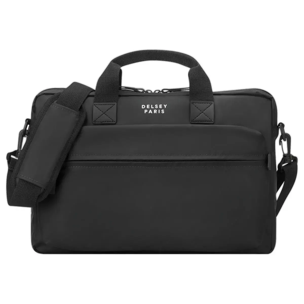 Sacoche PC 13,3" 2.0 - Design Durable & Renforcé - Noir- DELSEY