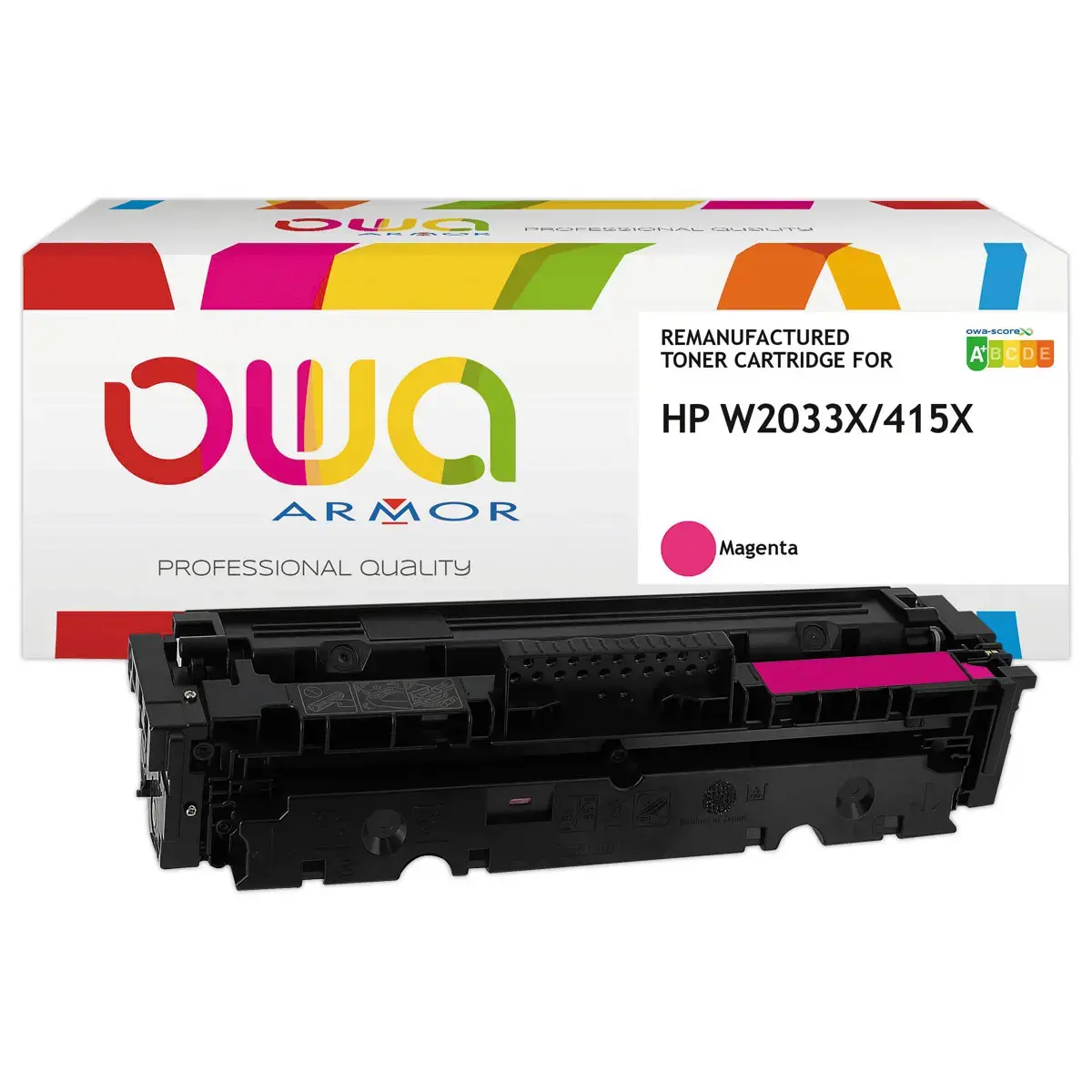 Toner compatible HP W2033X  OWA magenta 
