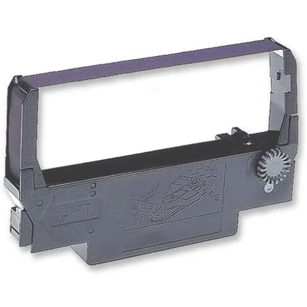 Ruban eq. EPSON ERC 30/34/38 - Noir/Rouge - ARMOR 