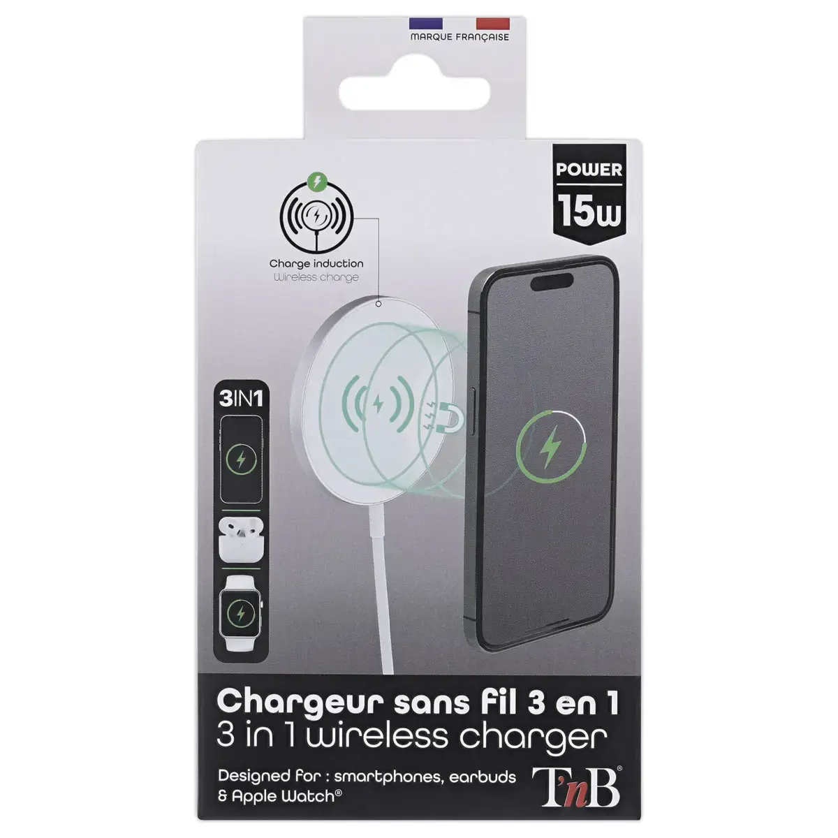 Chargeur à induction 15W