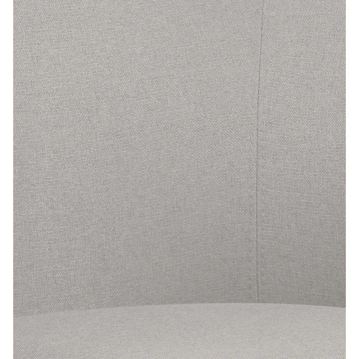 2 Fauteuil Arco avec Roues et Pi&eacute;tement M&eacute;tal Noir - Beige - GENERIQUE 