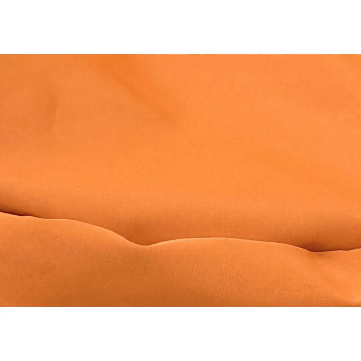 Pouf rond orange 