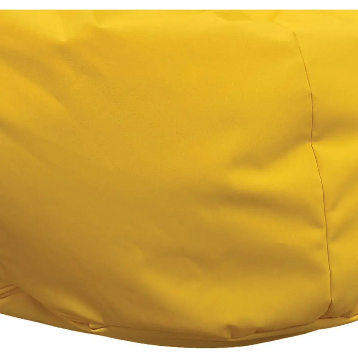 Pouf poire jaune