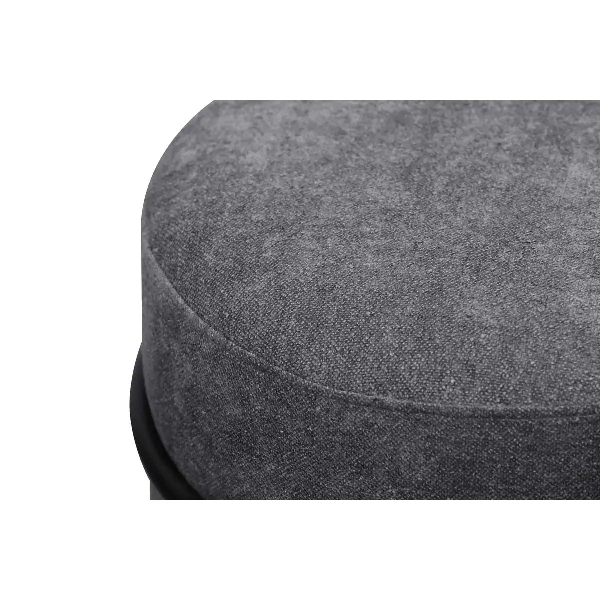 Pouf empilable gris