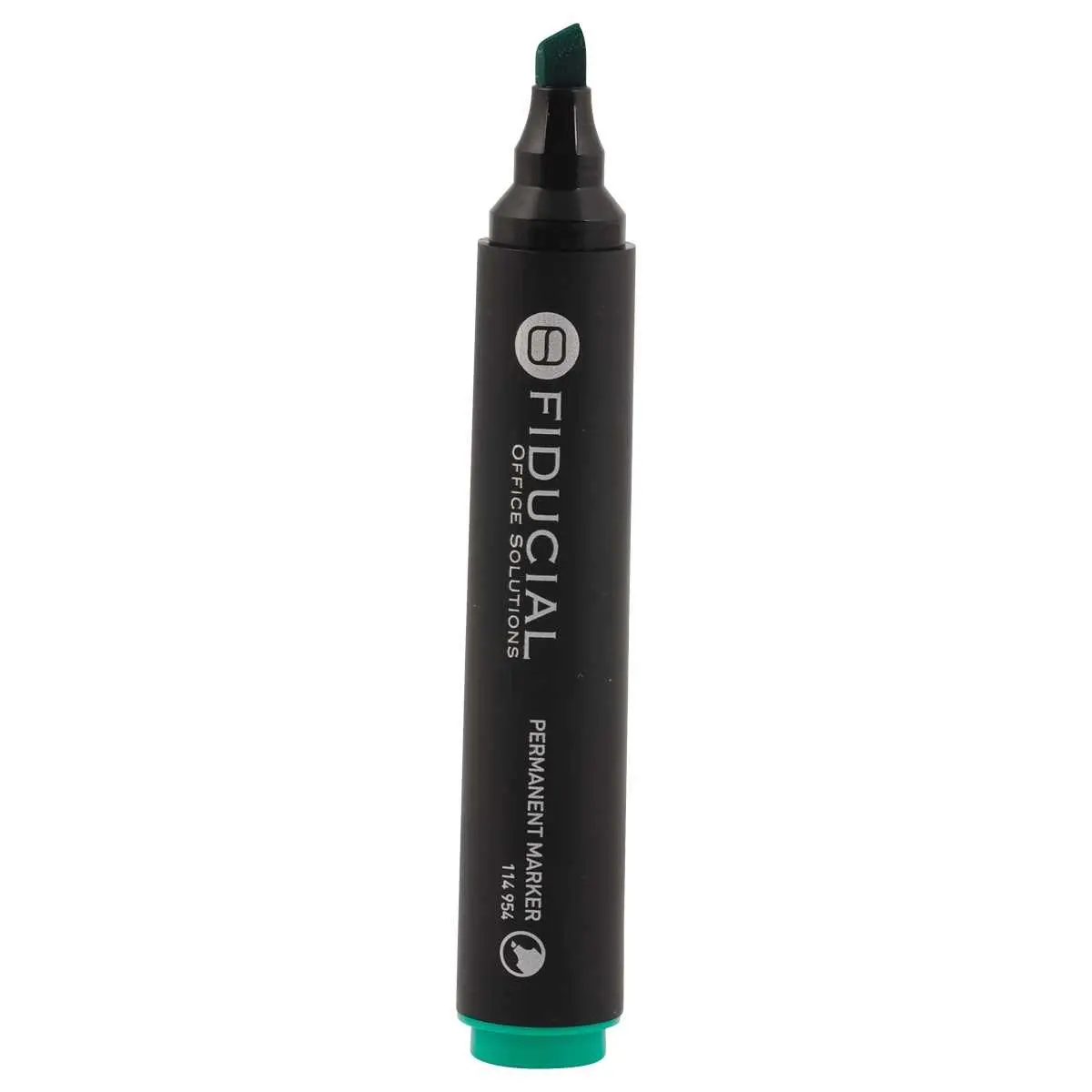 Marqueur permanent pointe biseautée - Vert - FIDUCIAL