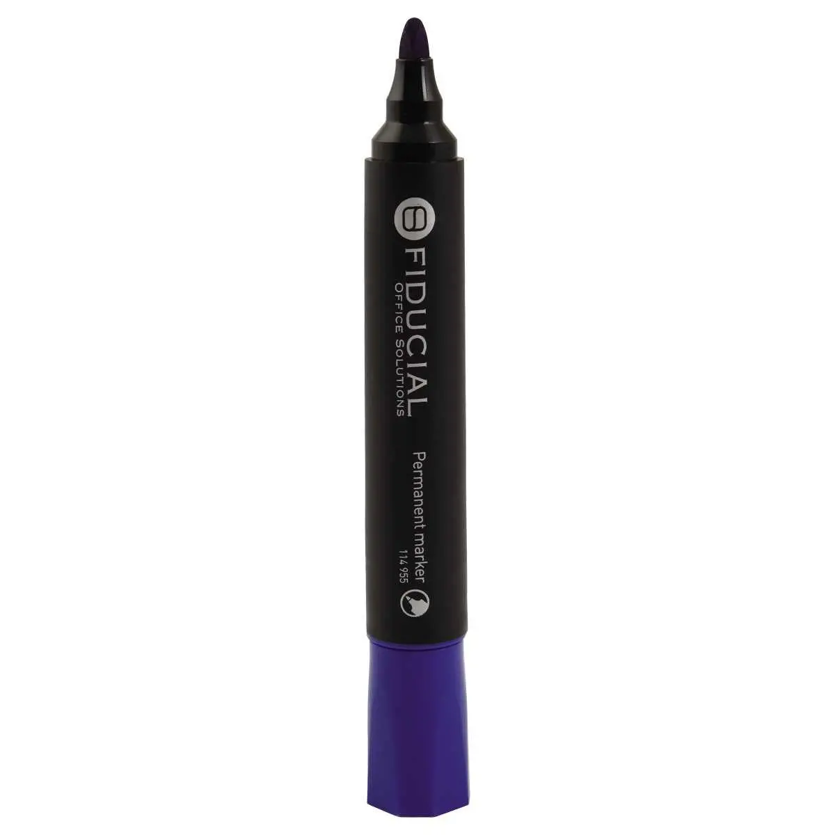 Marqueur permanent pointe ogive - Bleu - FIDUCIAL