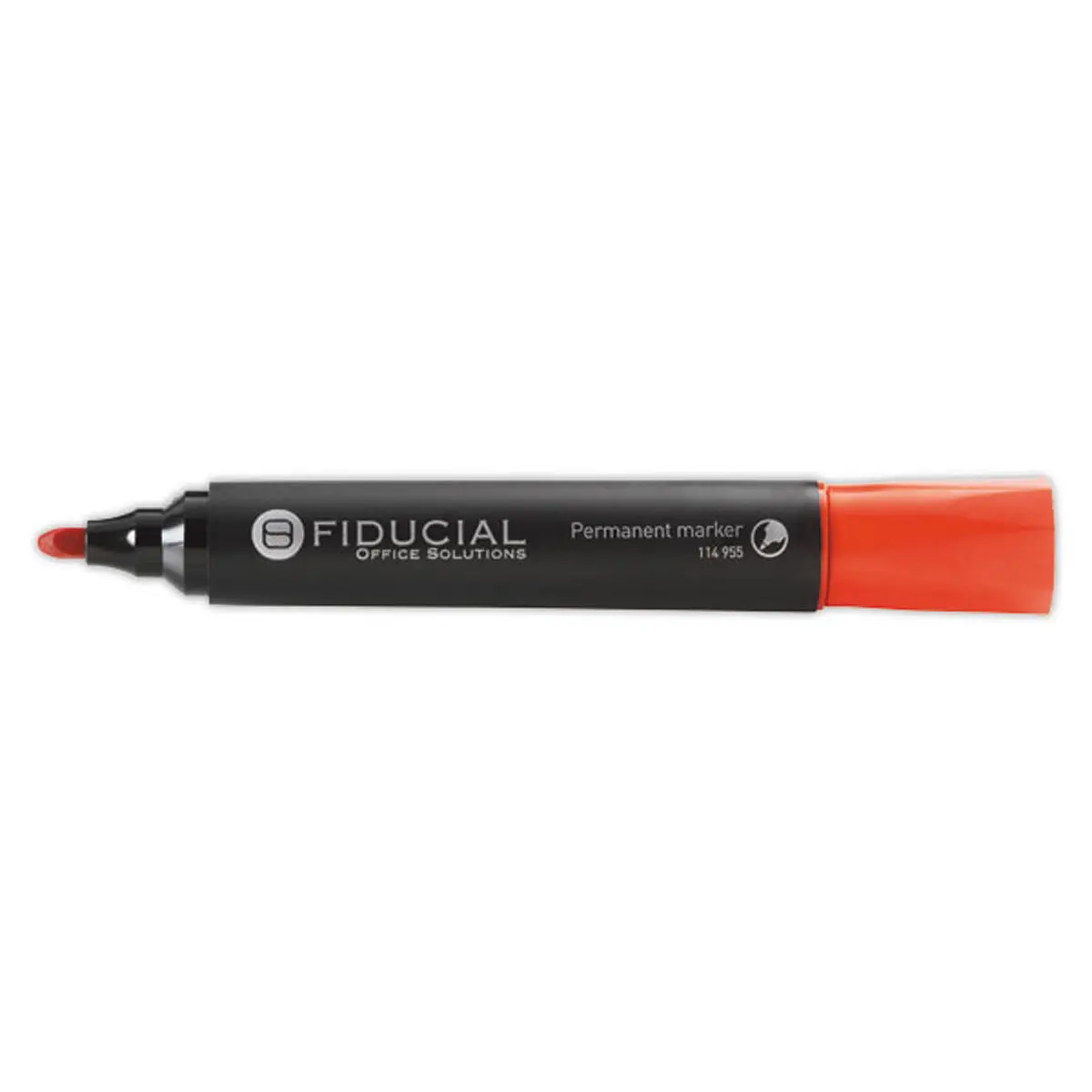 Marqueur permanent pointe ogive - Rouge - FIDUCIAL