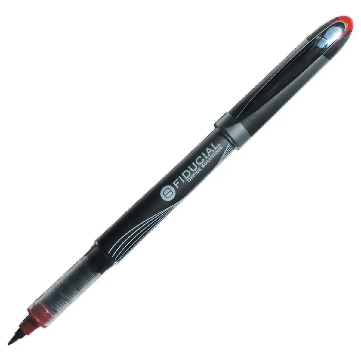 Roller pointe métal - Ecriture moyenne - rouge - FIDUCIAL