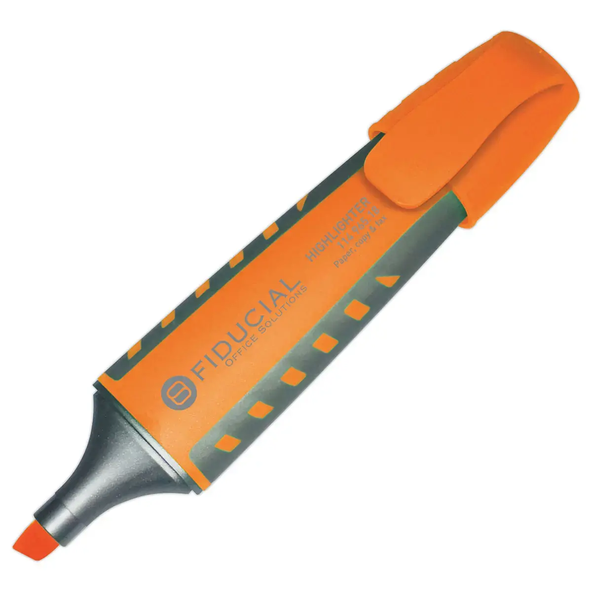 Surligneur encre universelle - Pointe large - Orange