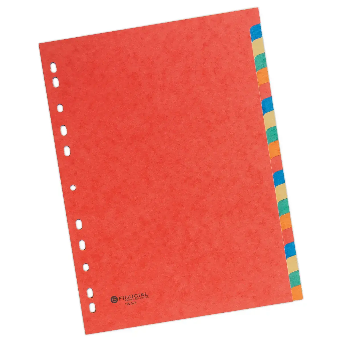 Jeu d'intercalaires carte 3/10ème A4 - 20 onglets - FIDUCIAL