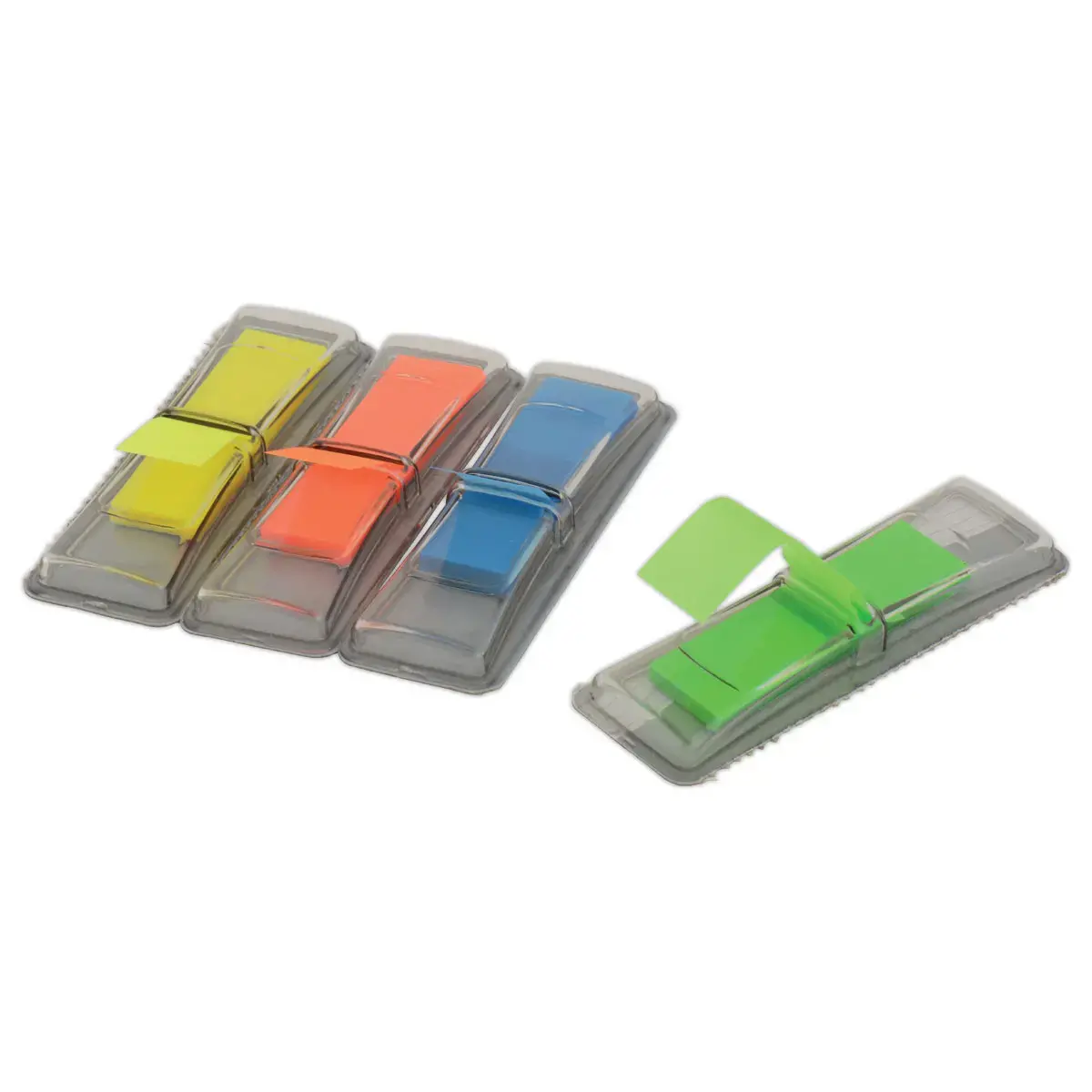 Marque-pages repositionnables 1,2 x 4,5 cm - Coloris assortis - FIDUCIAL