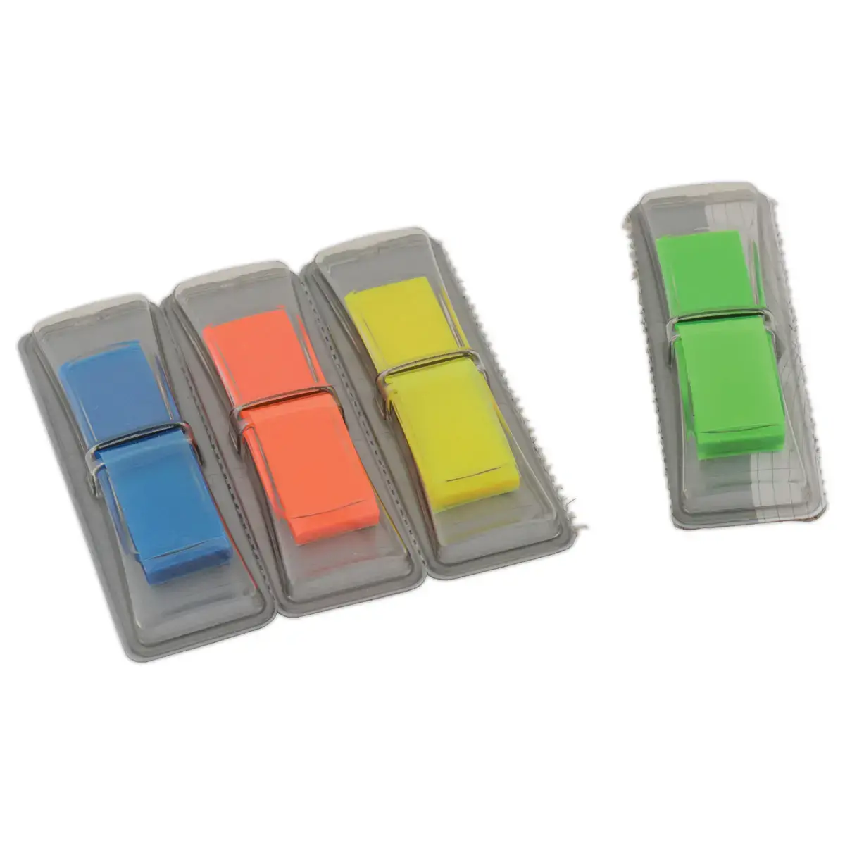 Marque-pages repositionnables 1,2 x 4,5 cm - Coloris assortis - FIDUCIAL