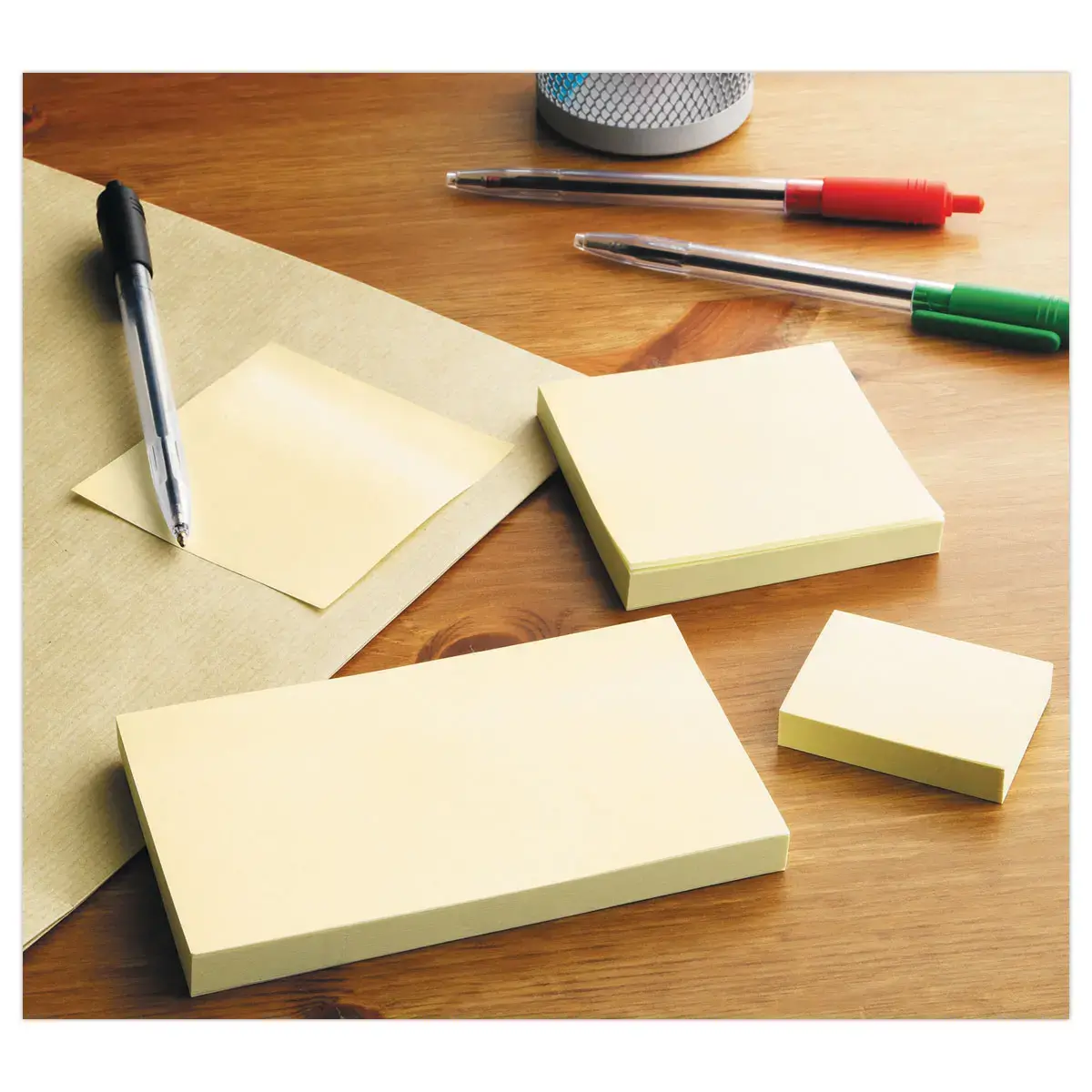 12 Blocs de notes repositionnables et recyclées - 38x51 mm - FIDUCIAL