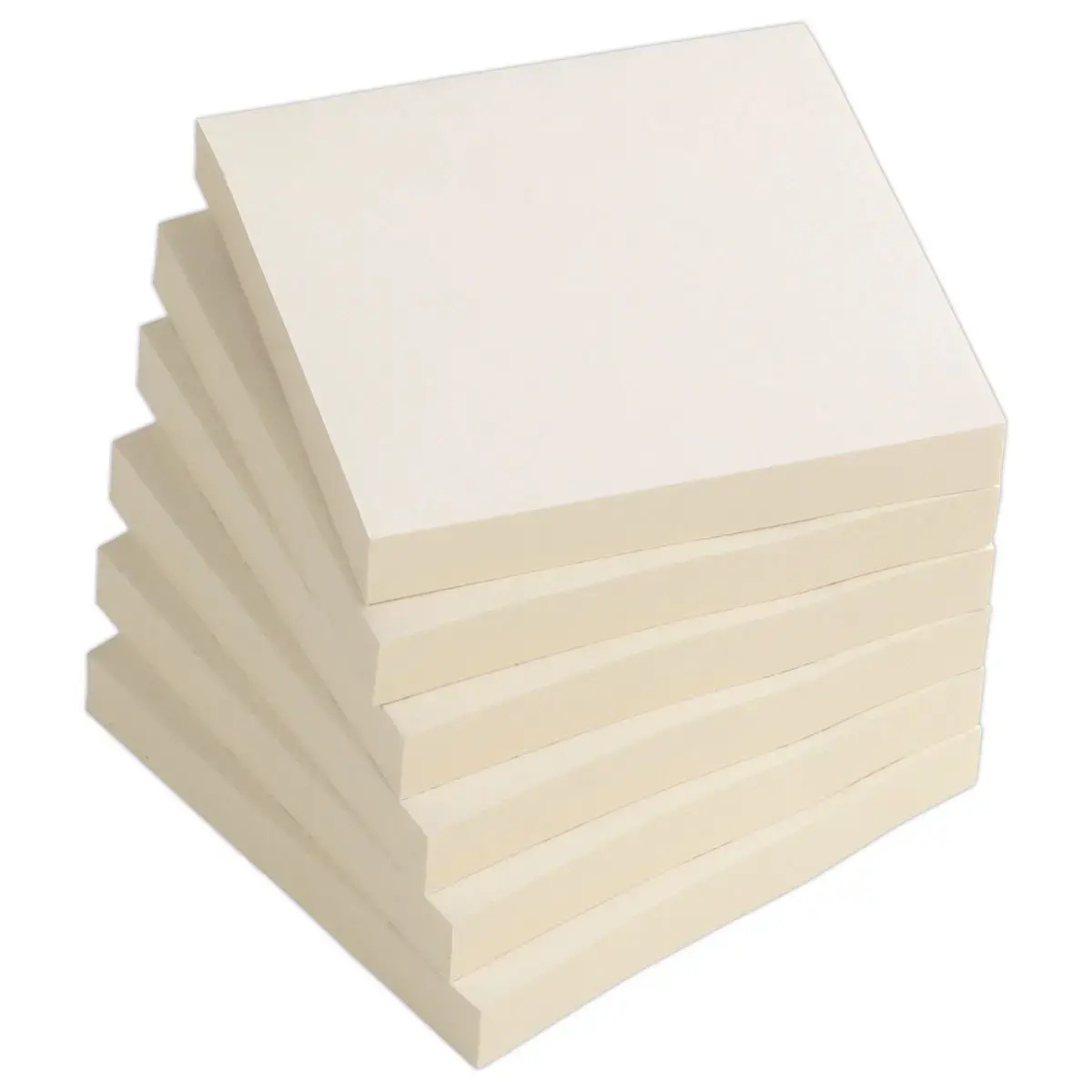 6 Blocs notes repositionnables recyclées - 7,6 x 7,6 cm - FIDUCIAL OFFICE SOLUTIONS