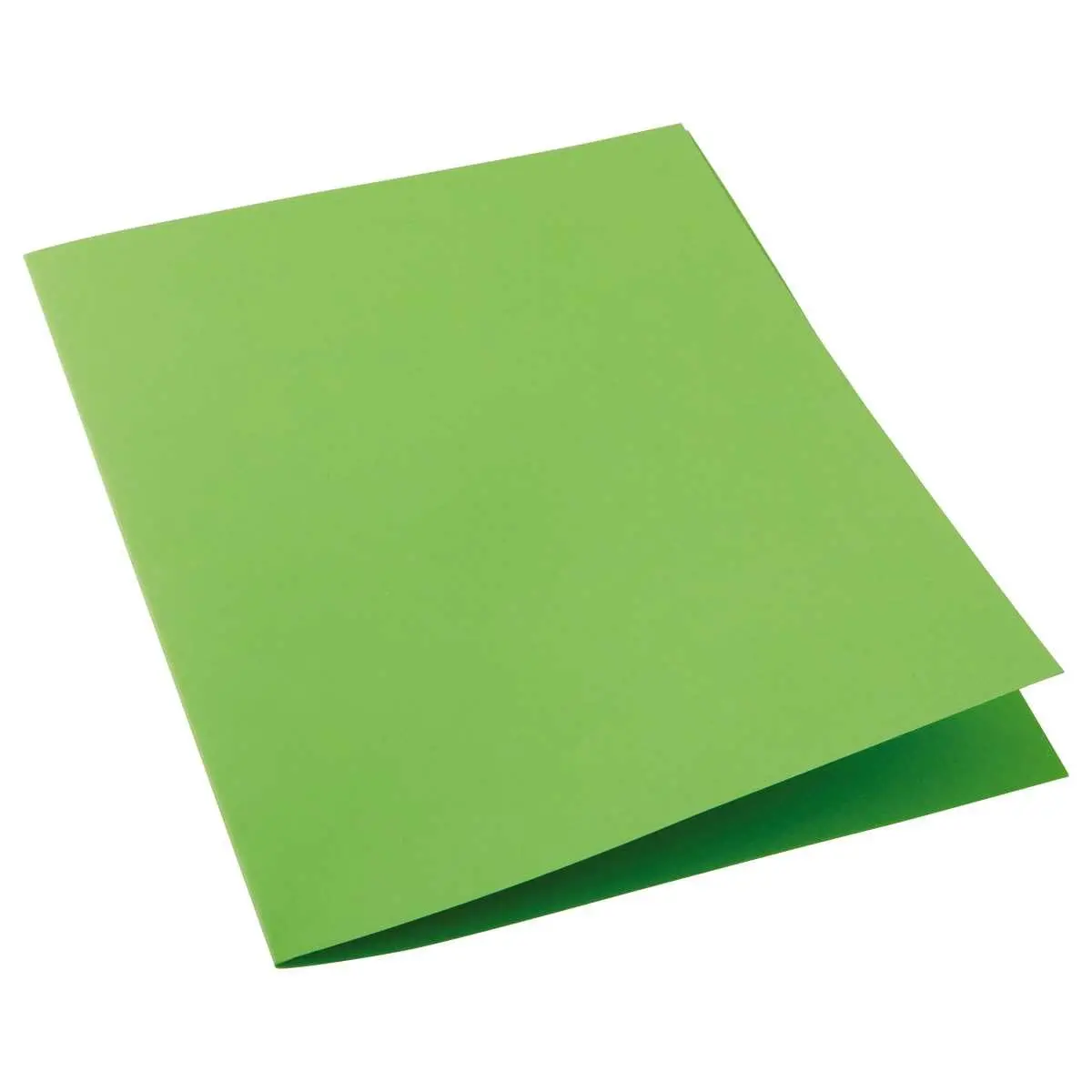 100 Chemises cartonnées colorées - Vert - Fiducial