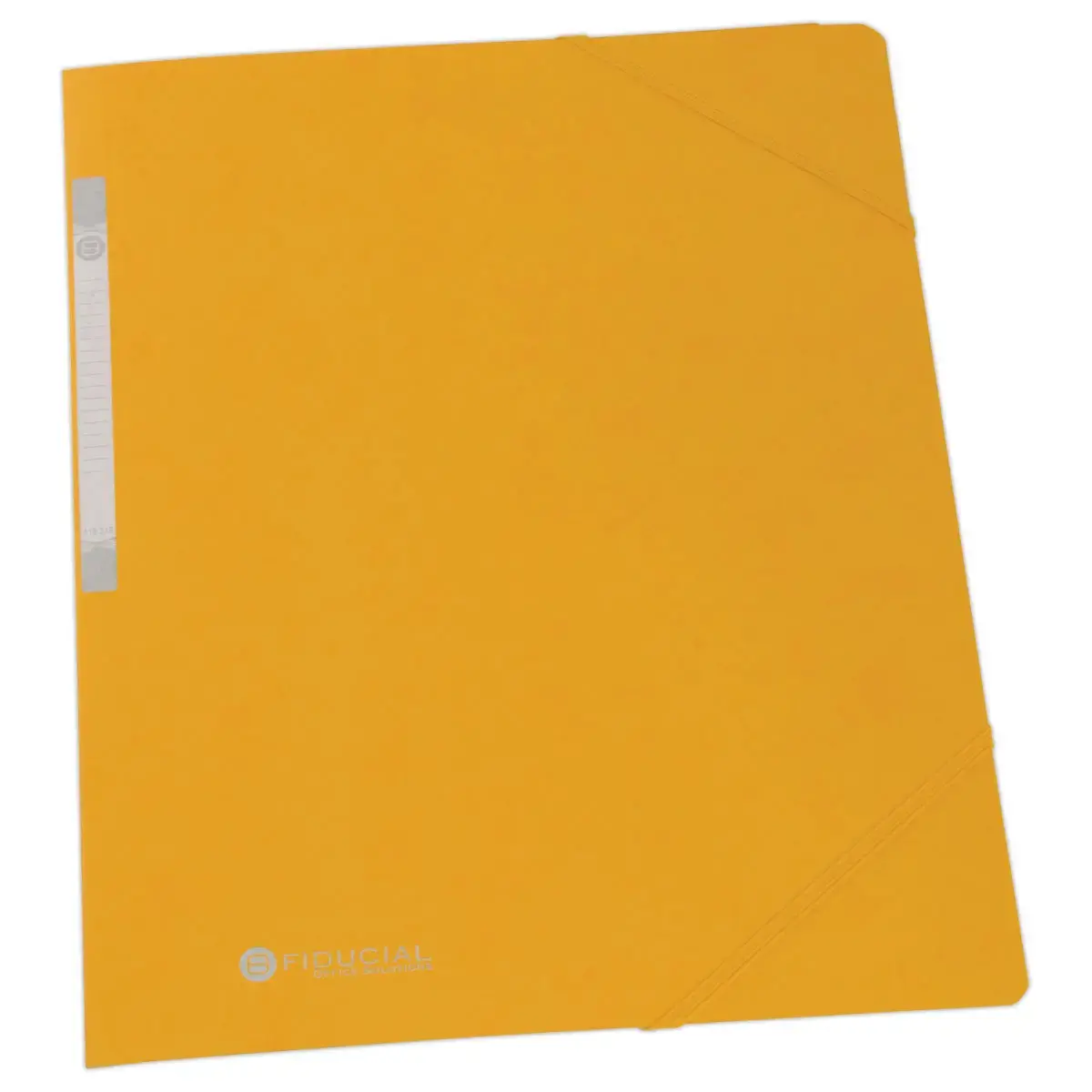 Chemise simple à élastiques en carte - Jaune - FIDUCIAL