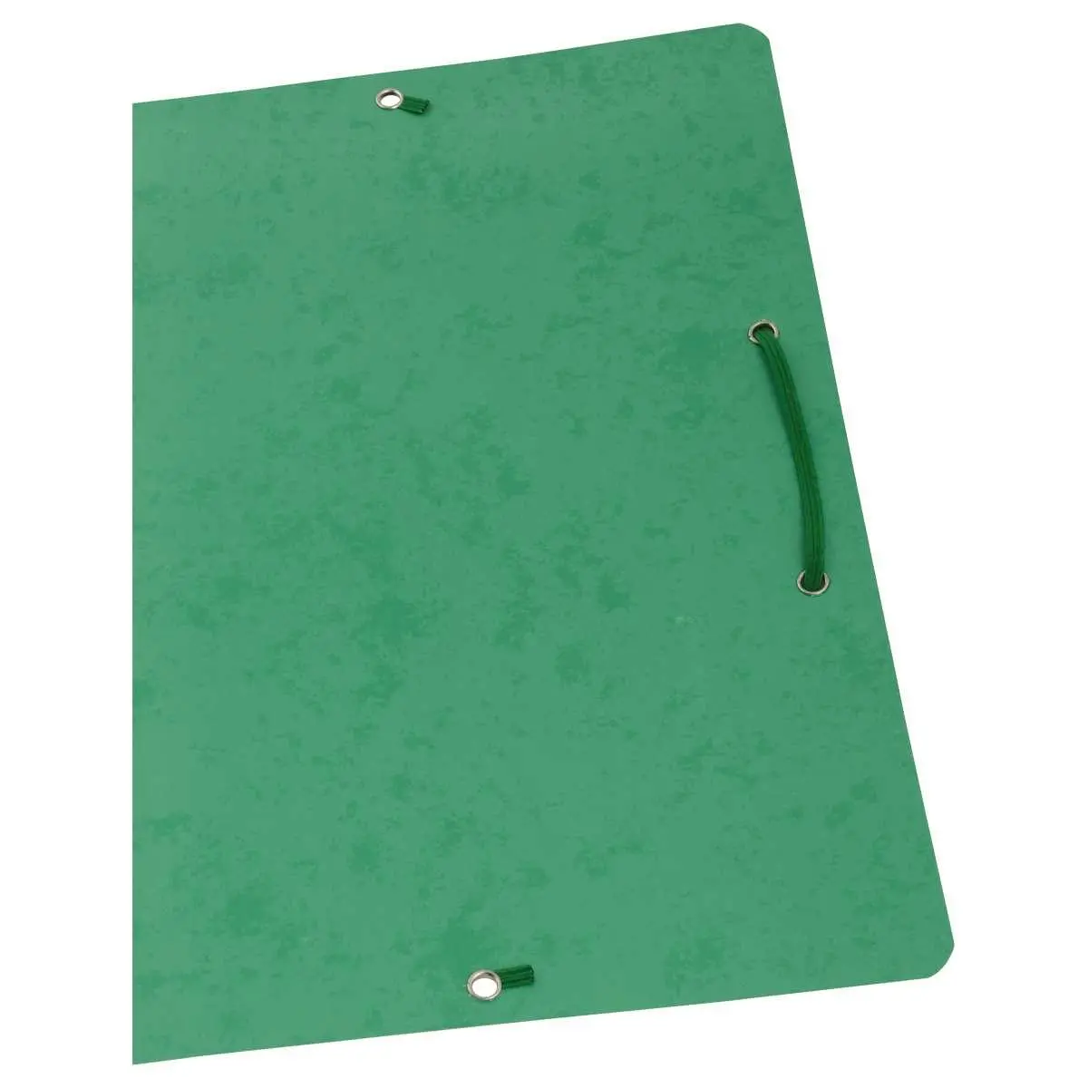 Chemise simple &agrave; &eacute;lastiques en carte - Vert - FIDUCIAL 