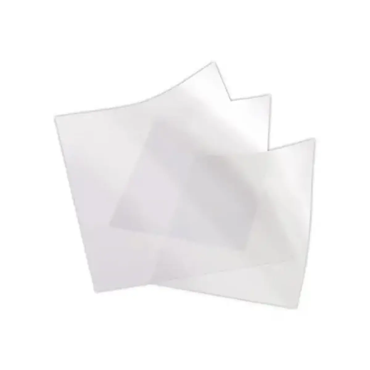 100 Couvertures Cristal PVC 20/100ème A3- Transparent
