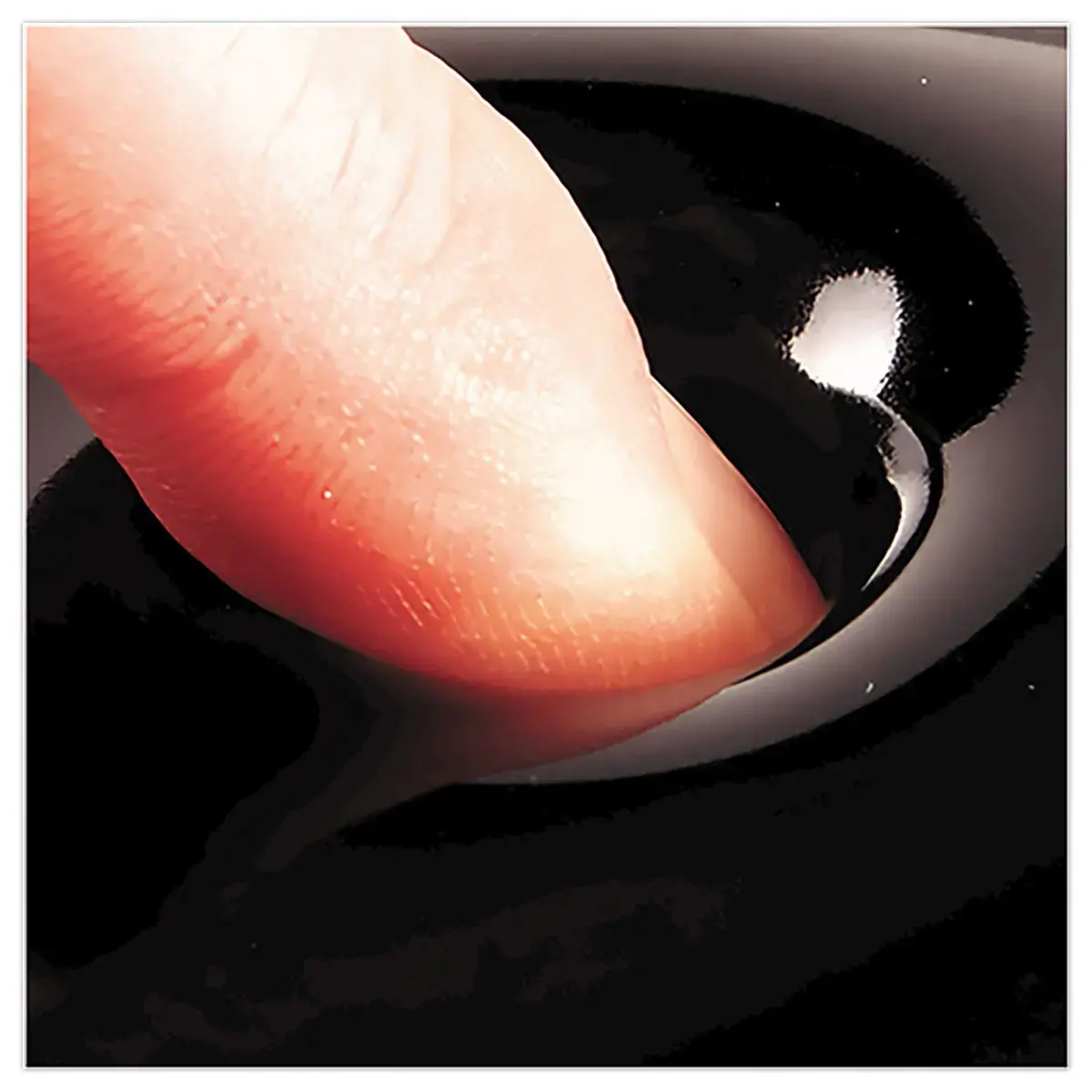 Tapis de souris gel Crystal - Noir - FELLOWES