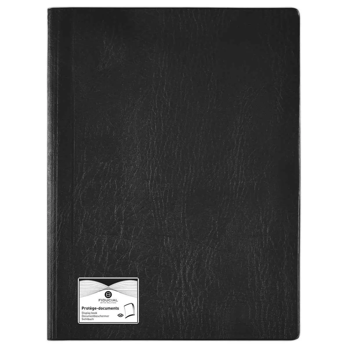 Prot&egrave;ge-documents - Hunter -  100 pochettes - noir - OXFORD 