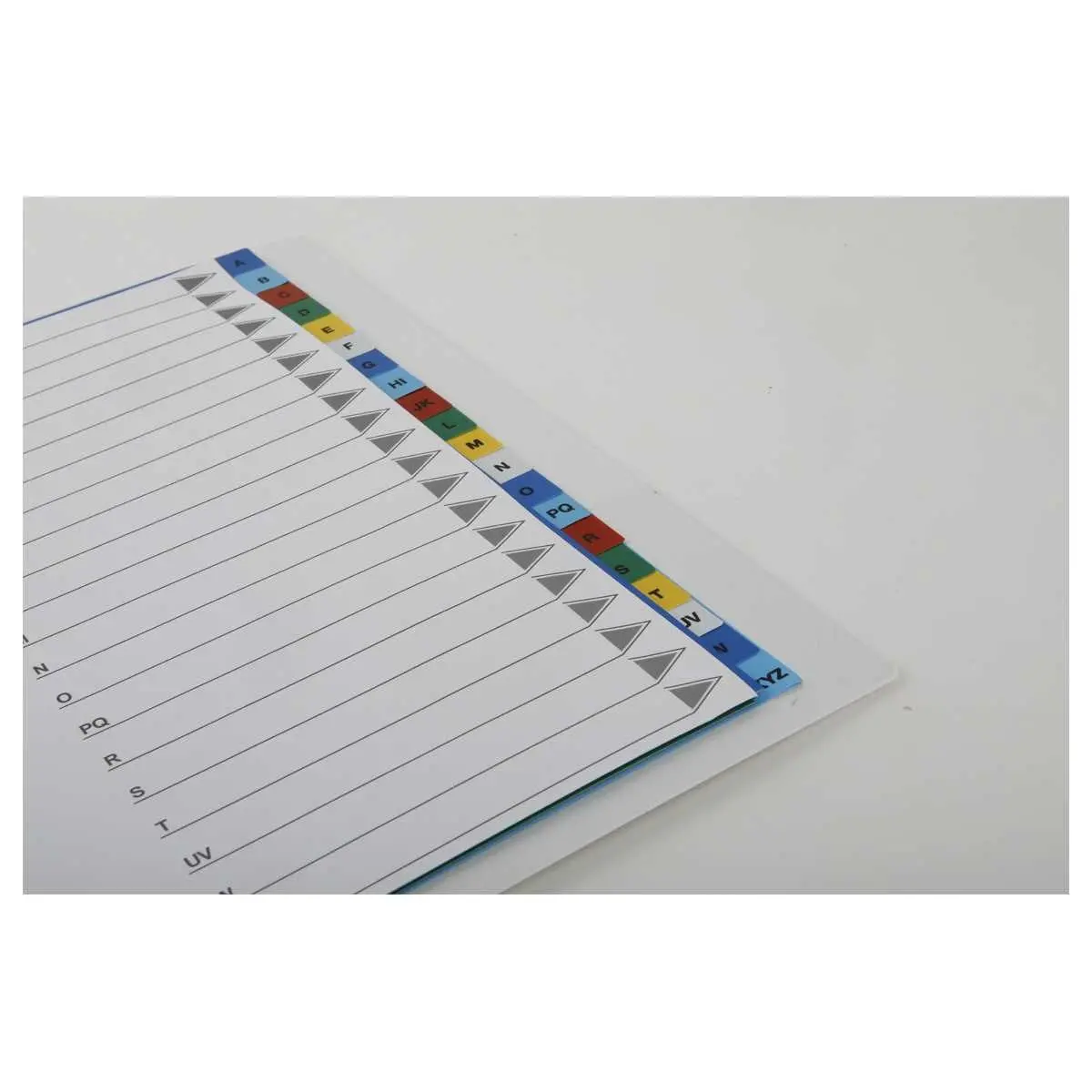 Jeu d'intercalaires alphabétiques FIDUCIAL polypropylène couleur A4