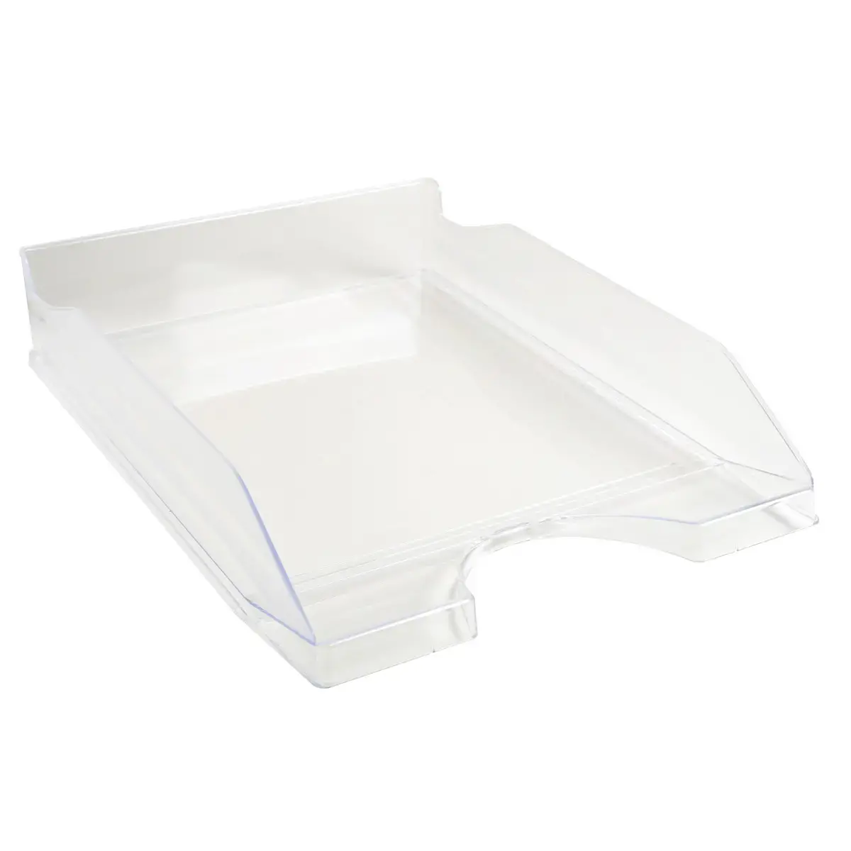 Corbeille à courrier transparente - FIDUCIAL