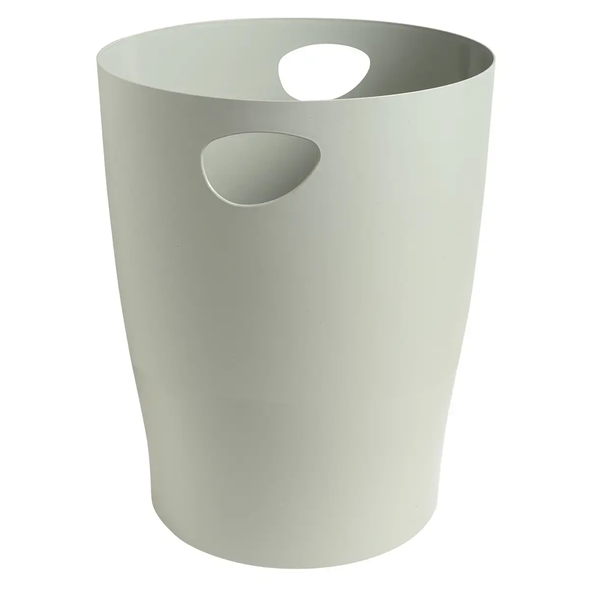 Corbeille &agrave; papier - 15 L - gris -  FIDUCIAL 
