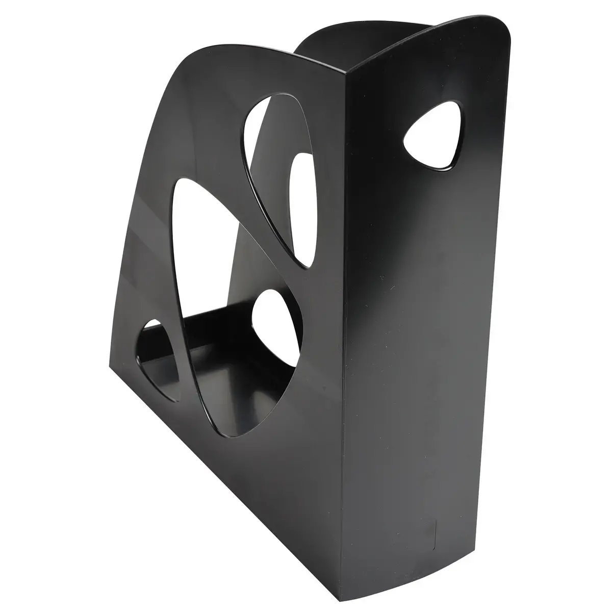 Porte-revues opaque - Dos 8 cm - Noir - Fiducial