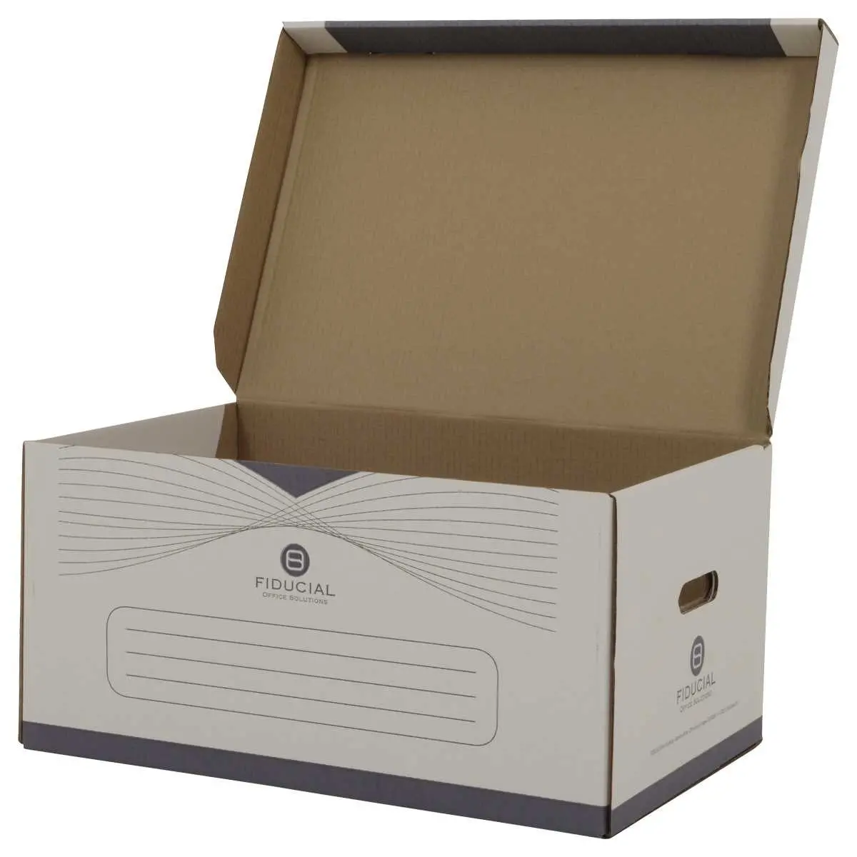 10 Containers pour boîtes archives - Ouverture sur le dessus - FIDUCIAL