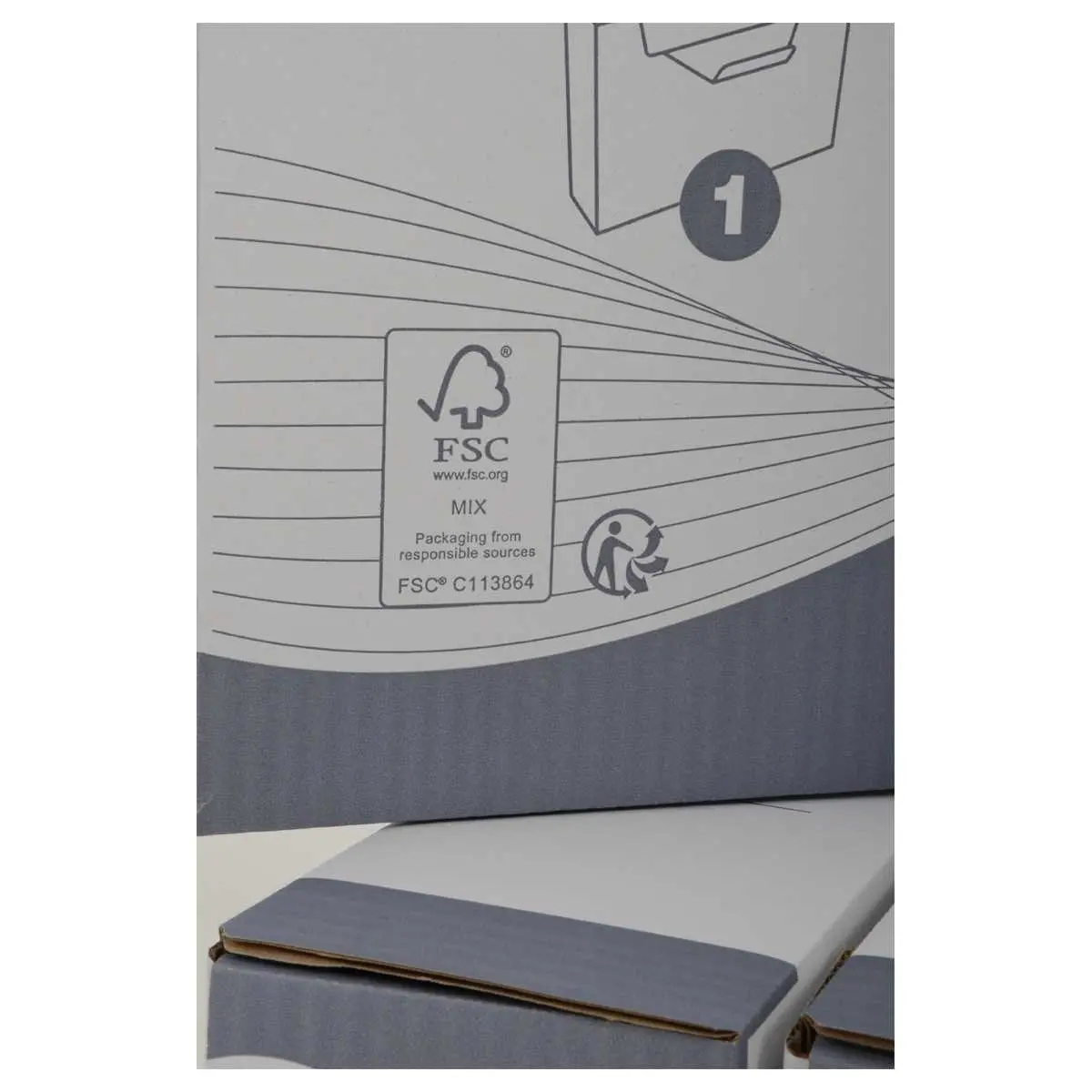 10 Boîtes à archives carton - Dos 10 cm - FIDUCIAL
