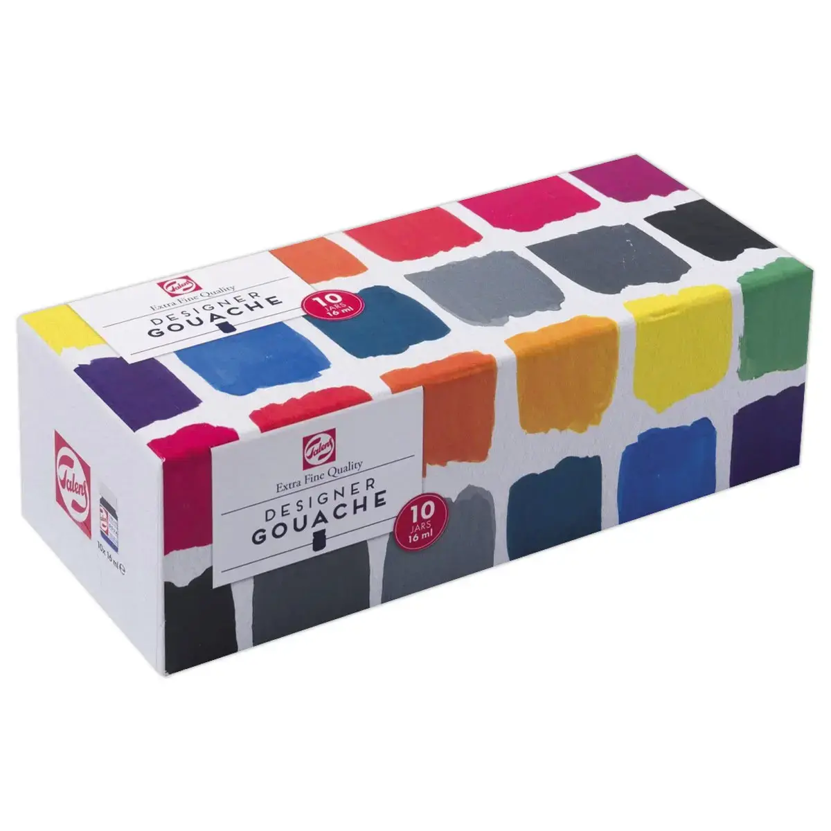 10 FLACONS GOUACHE ASSORTIS