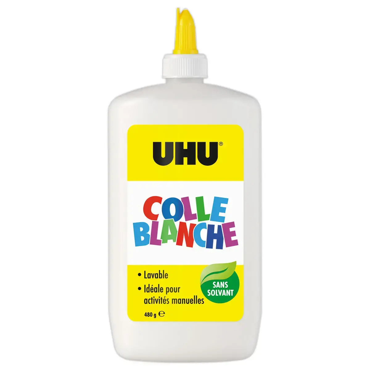 Colle Blanche 480G Sans Solvant - UHU 