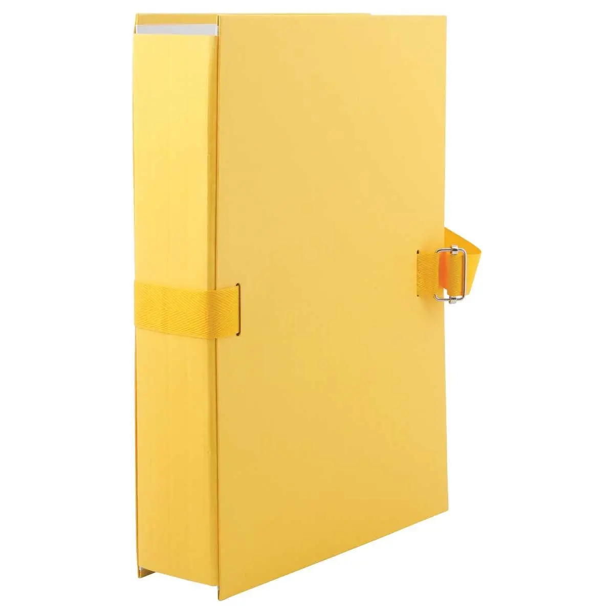 Chemise extensible à rabat et sangle - jaune - FIDUCIAL