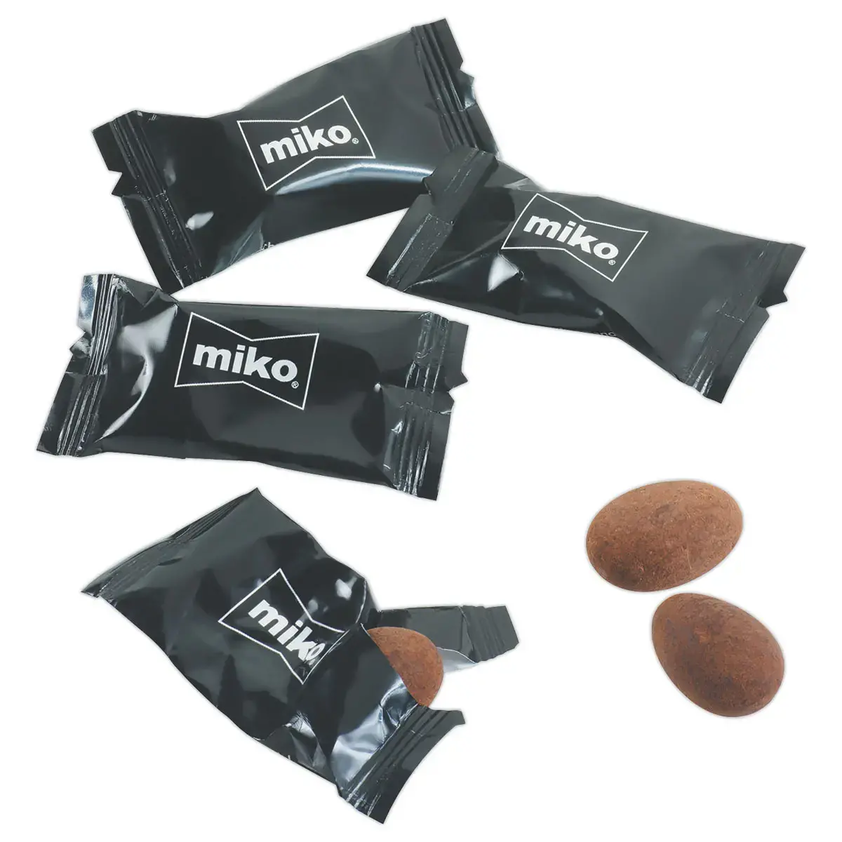 Amandines Miko sous sachets individuels - 2,5 g environ - MIKO
