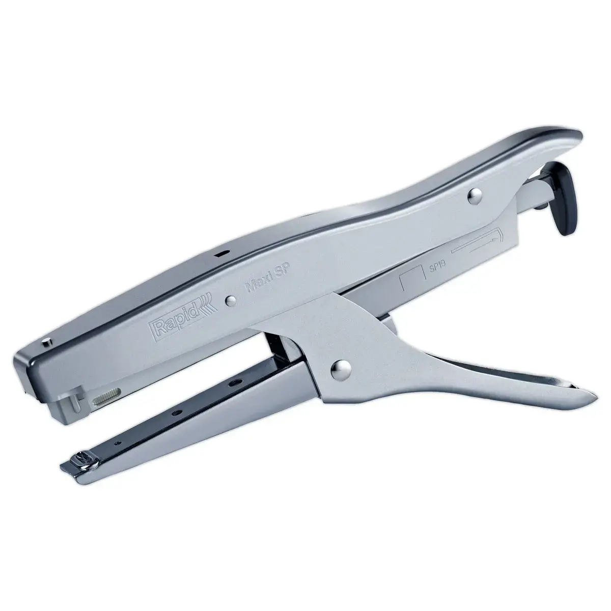 Pince agrafeuse Sp19 1/4 - m&eacute;tal mat - RAPID + une bo&icirc;te de 5000 agrafes offerte 