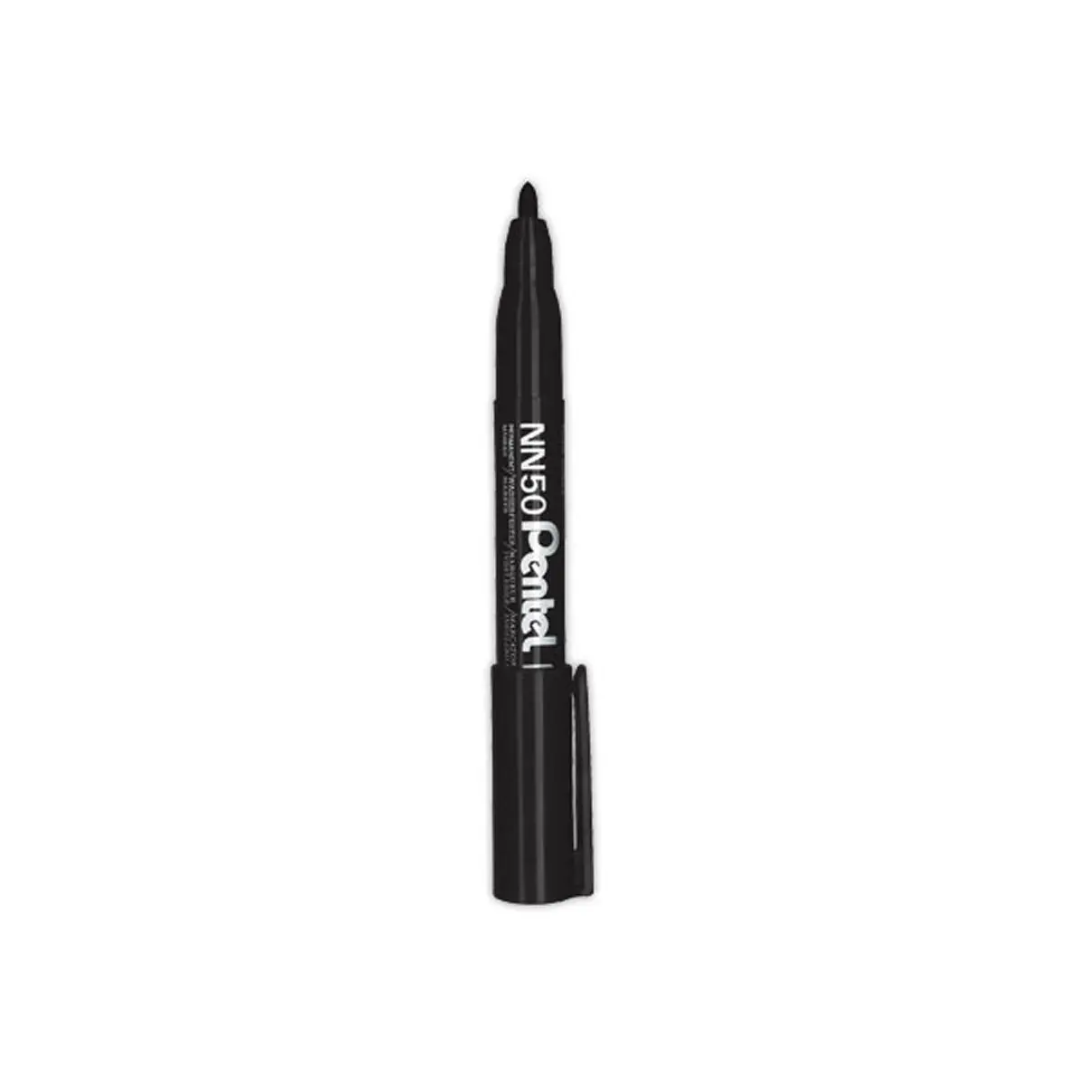 Marqueur indélébile NN50 - Pointe ogive - Noir - PENTEL