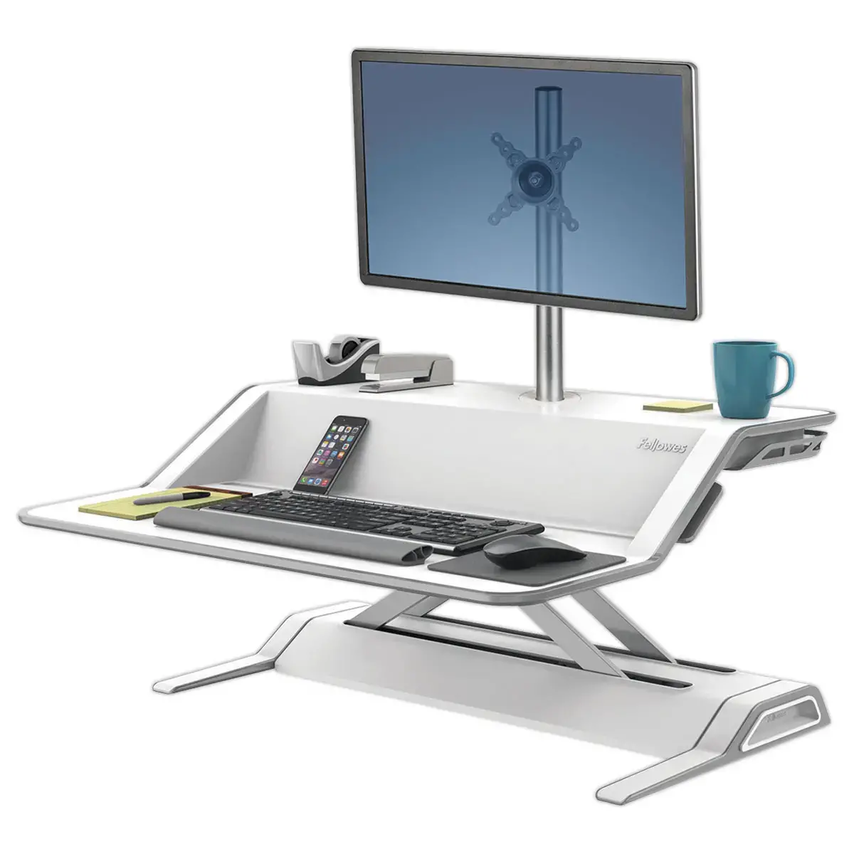 Kit bras porte-&eacute;cran simple pour Lotus - FELLOWES 