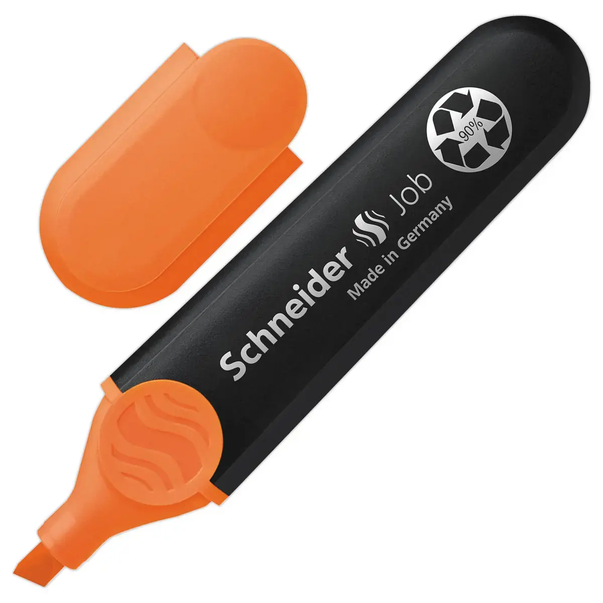 Surligneur Job Orange 1-5mm - Encre Bio & Rechargeable - SCHNEIDER