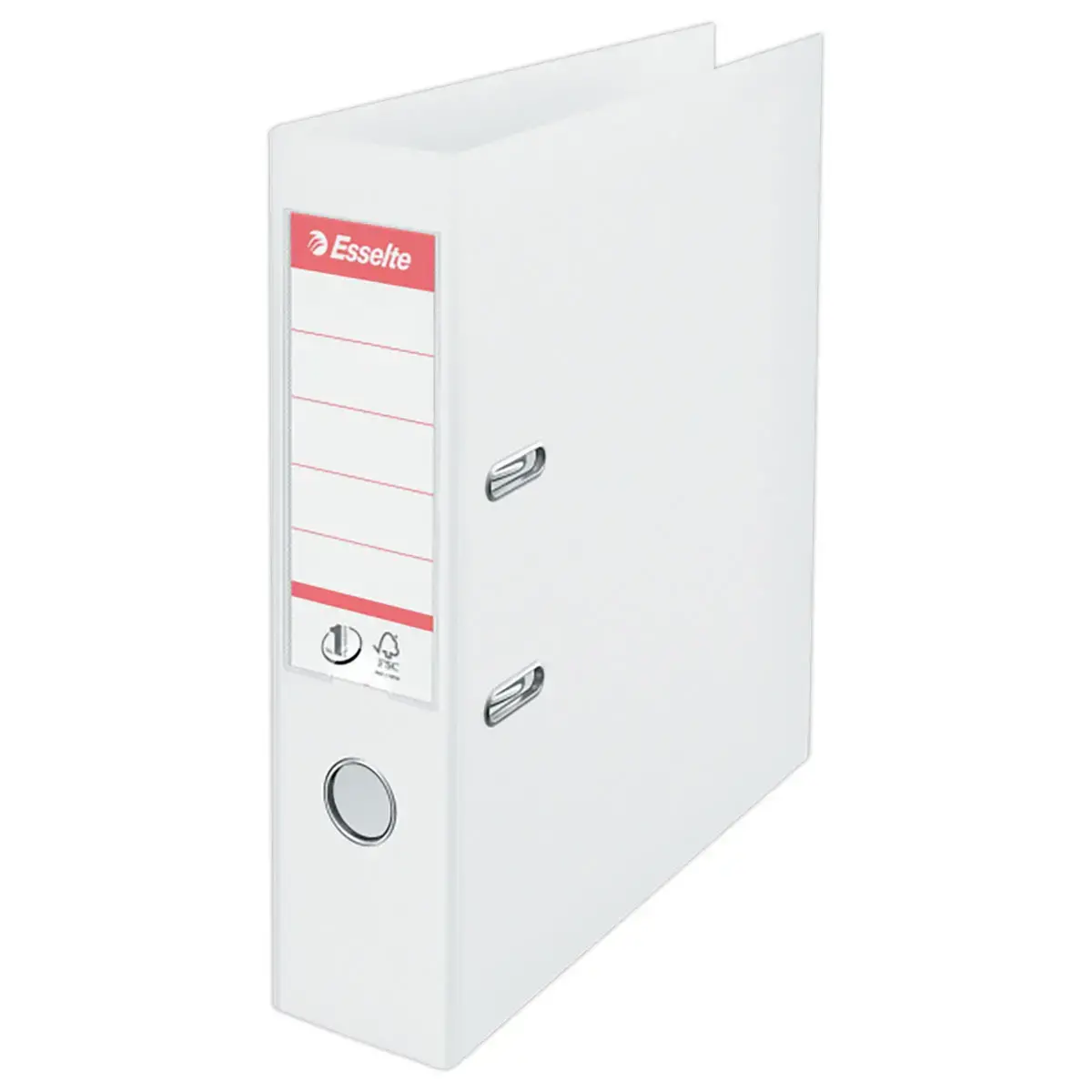 Classeur &agrave; levier n&deg;1 Power - Dos 7,5 cm - Blanc - ESSELTE 
