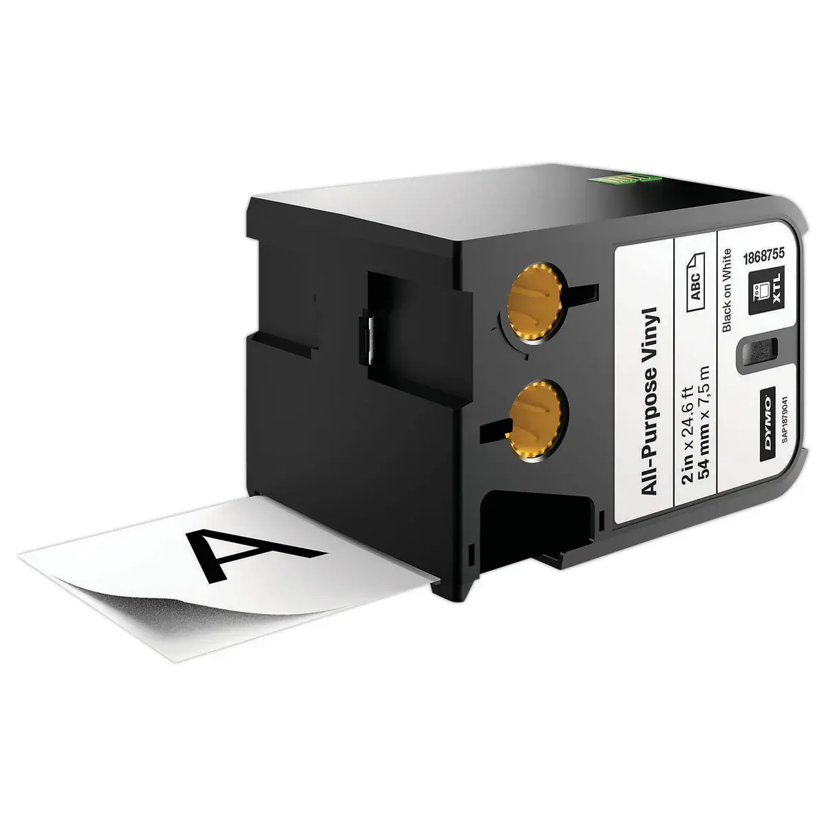 Ruban pour titreuse DYMO XTL 54mm Noir/Blanc