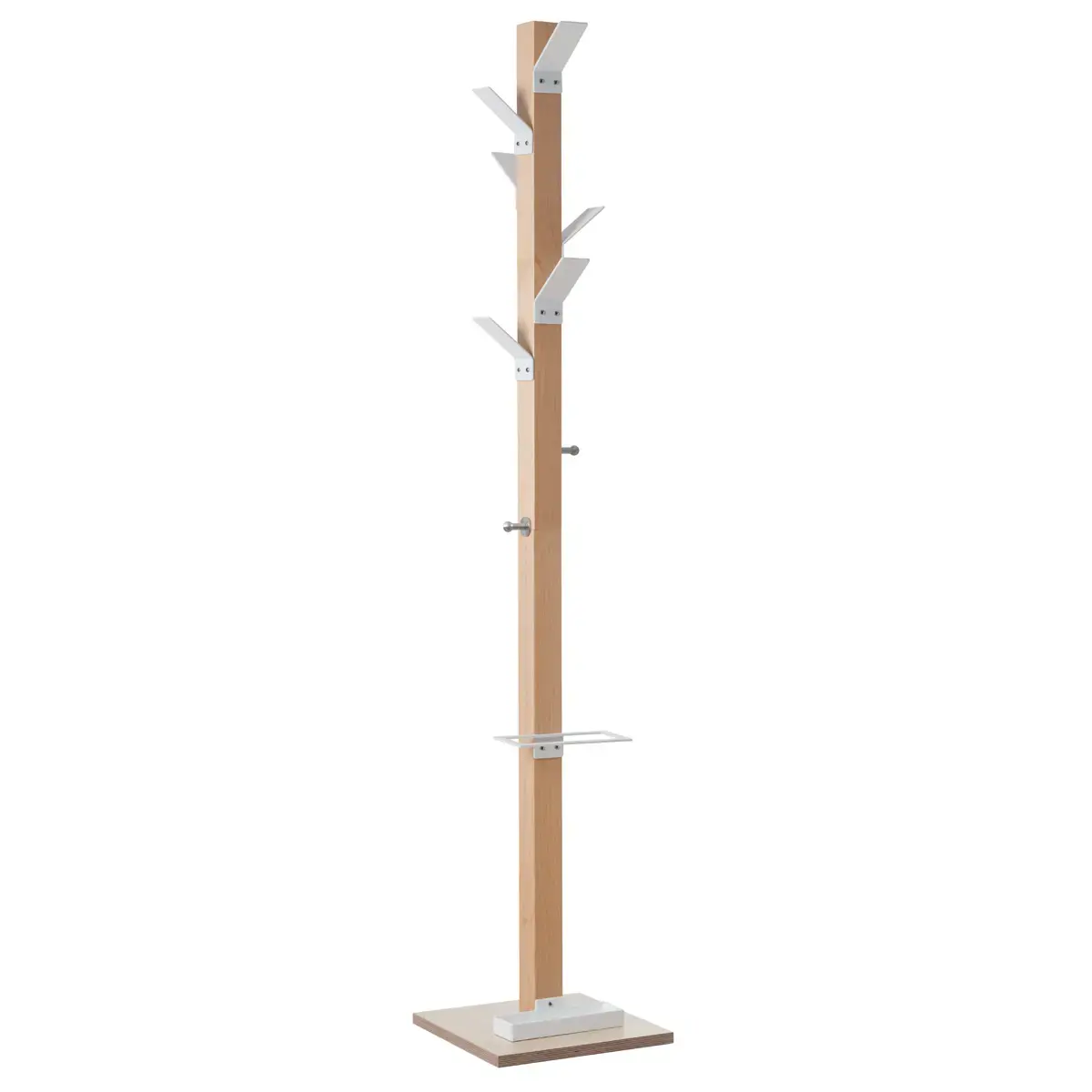 Portemanteau EASYCLOTH 6 patères blanc