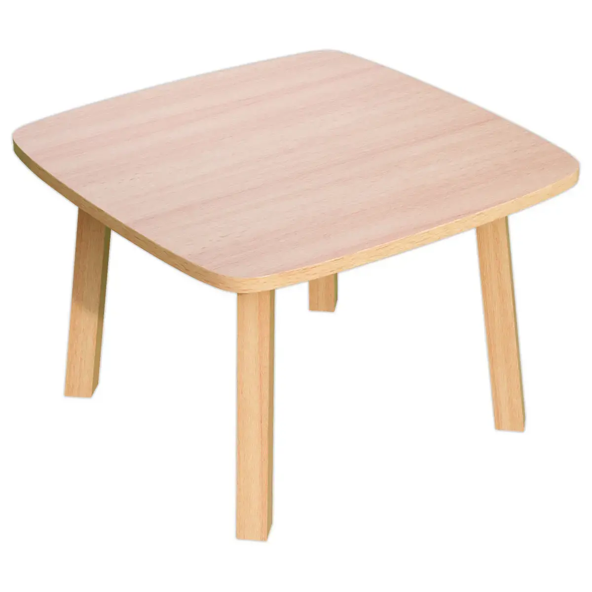 Table basse WOODY 60x60 cm Hêtre
