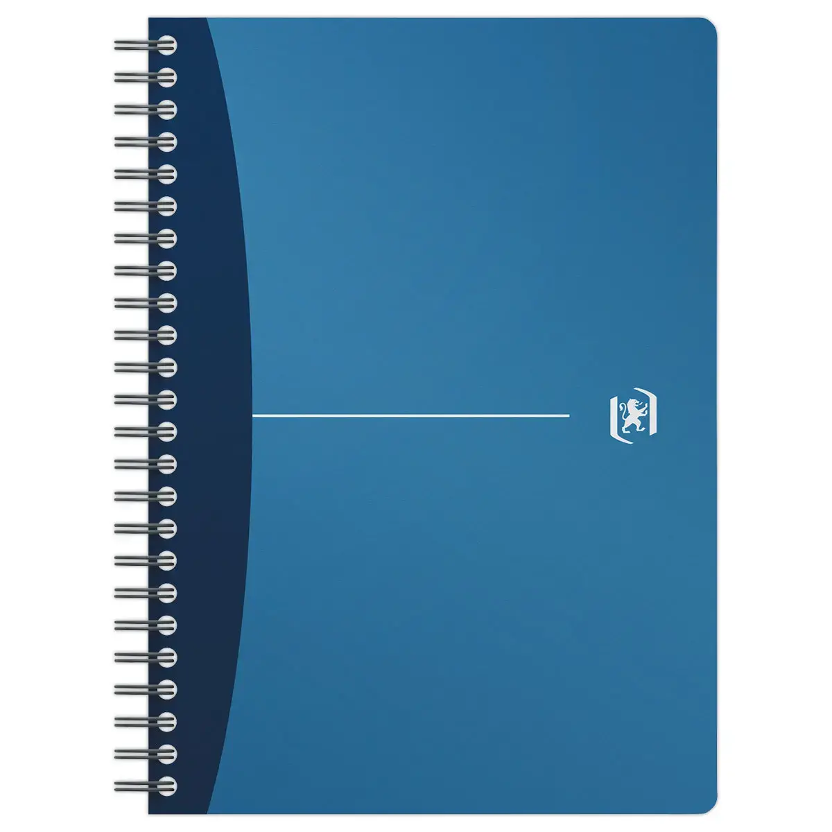 Cahier spirale Oxford Urban A5, Ligné 7mm , 180 pages