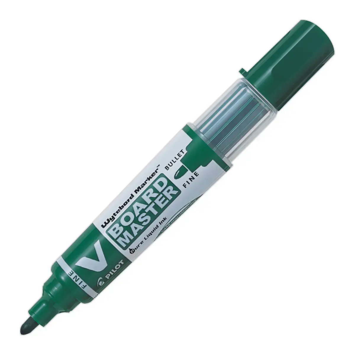 Marqueur effaçable rechargeable V-Board Master Begreen - Vert - PILOT