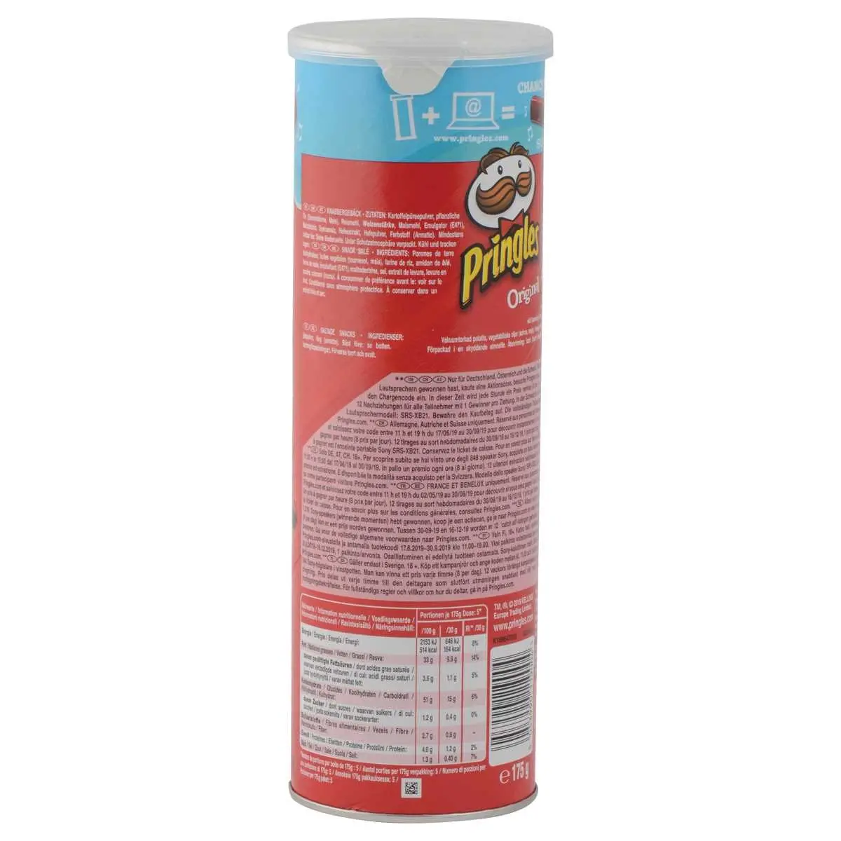 Chips goût original - 175g - PRINGLES